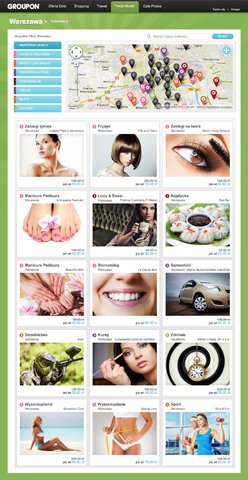 Znajdź na Grouponie oferty jakie chcesz, kiedy chcesz i gdzie chcesz